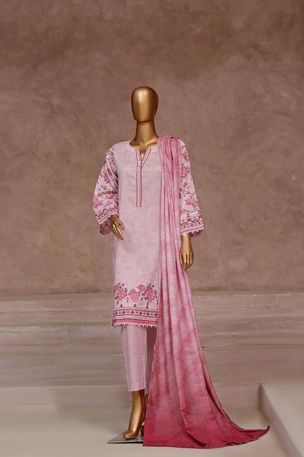 Stitched Fancy Embroidered Chikankari Lawn