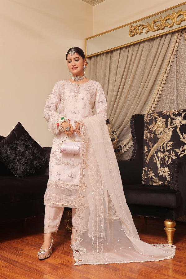 HALEEMA-L Organza