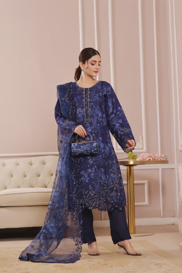SHARJEENA-D Organza