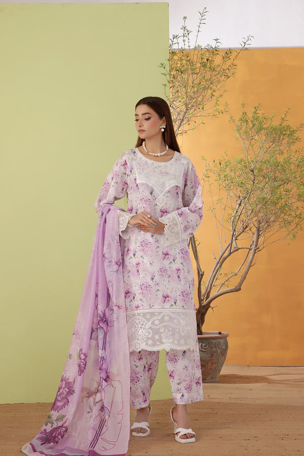 NORAY – Stitched 3 Piece Luxury Embroidered PP Staple Collection