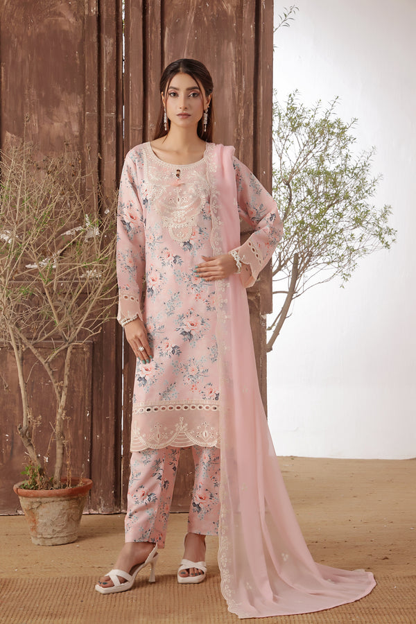 AZLIN Stitched 3-Piece Luxury Embroidered PP Staple Collection