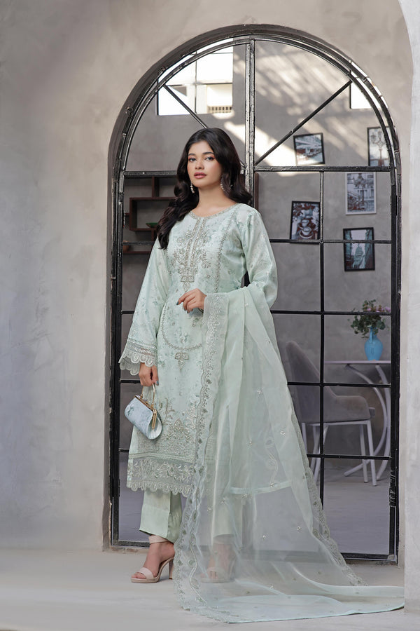 NAAIRA - Organza Collection (Green)