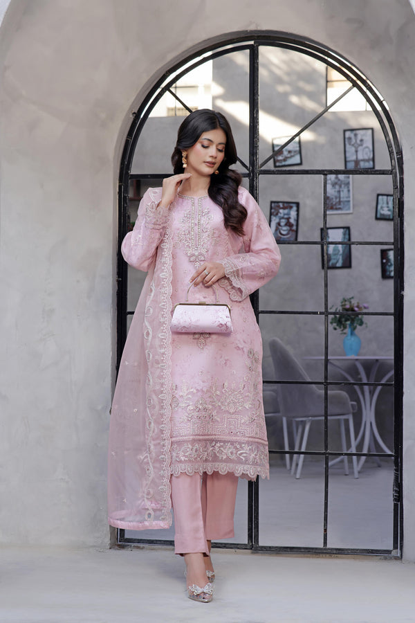 NAAIRA - Organza Collection (Pink)