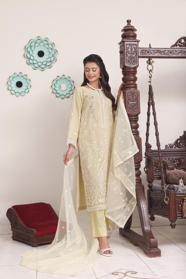 ABEEHA – Organza (Beige)