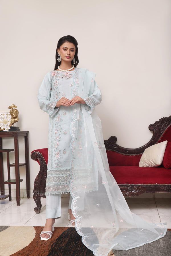ABEEHA – Organza (Gray)